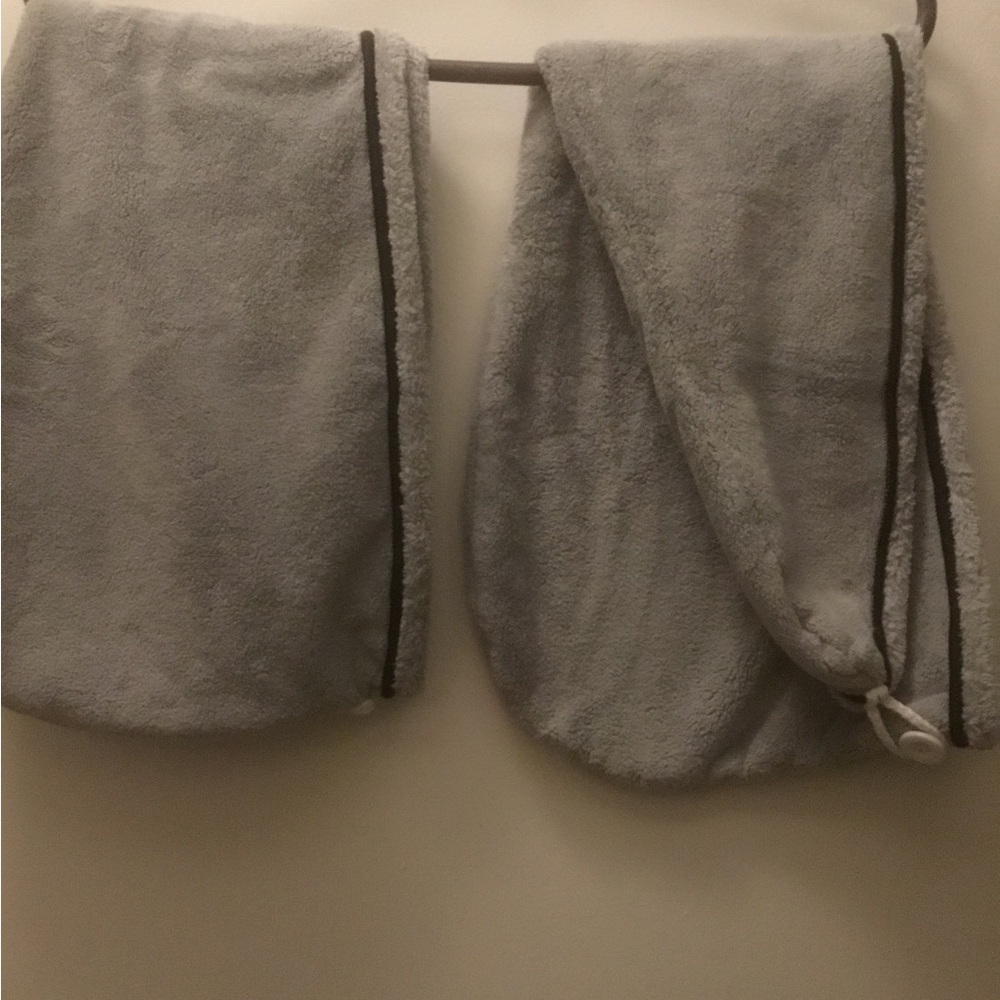 2 Hair Wrap Towels